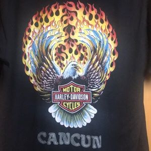Harley Davidson Cancun XL Biker T-shirt